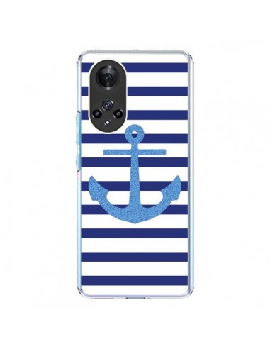 Coque Honor 50 et Huawei Nova 9 Ancre Voile Marin Navy Blue - Mary Nesrala