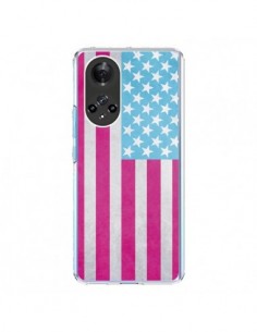 Coque Honor 50 et Huawei Nova 9 Drapeau USA Vintage -...
