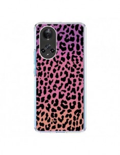 Coque Honor 50 et Huawei Nova 9 Leopard Hot Rose Corail -...