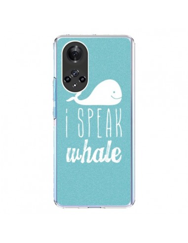 Coque Honor 50 et Huawei Nova 9 I Speak Whale Baleine - Mary Nesrala