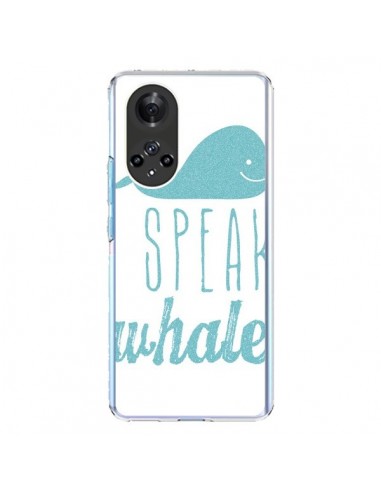 Coque Honor 50 et Huawei Nova 9 I Speak Whale Baleine Bleu - Mary Nesrala