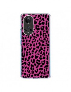 Coque Honor 50 et Huawei Nova 9 Leopard Rose Pink Neon -...