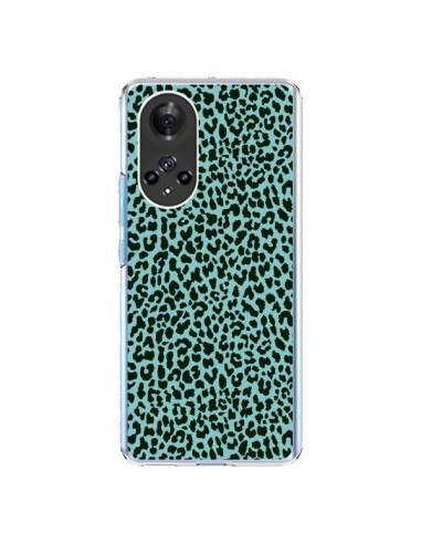 Coque Honor 50 et Huawei Nova 9 Leopard Turquoise Neon - Mary Nesrala
