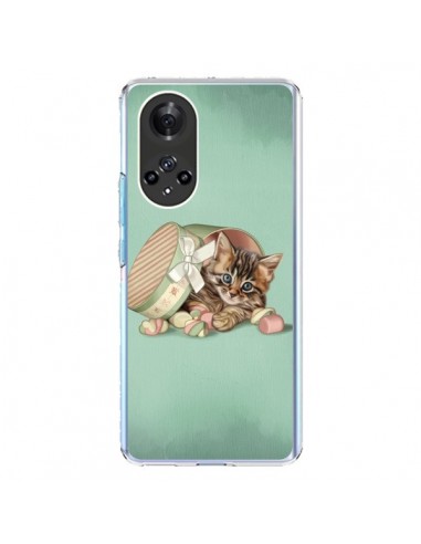 Coque Honor 50 et Huawei Nova 9 Chaton Chat Kitten Boite Bonbon Candy - Maryline Cazenave