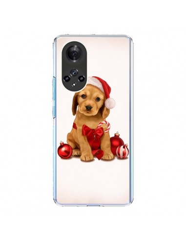 Coque Honor 50 et Huawei Nova 9 Chien Dog Pere Noel Christmas Boules Sapin - Maryline Cazenave