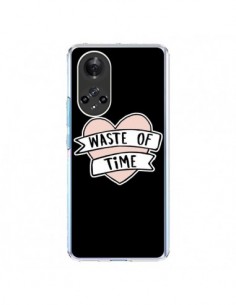 Coque Honor 50 et Huawei Nova 9 Waste of Time Coeur -...