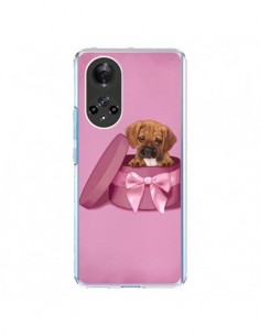 Coque Honor 50 et Huawei Nova 9 Chien Dog Boite Noeud...