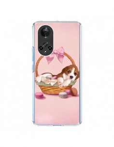 Coque Honor 50 et Huawei Nova 9 Chien Dog Panier Noeud...