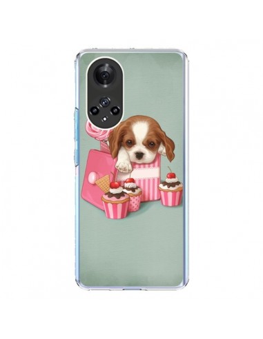 Coque Honor 50 et Huawei Nova 9 Chien Dog Cupcake Gateau Boite - Maryline Cazenave