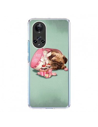 Coque Honor 50 et Huawei Nova 9 Chien Dog Cupcakes Gateau Bonbon Boite - Maryline Cazenave