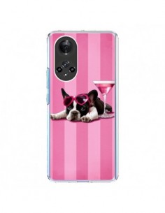 Coque Honor 50 et Huawei Nova 9 Chien Dog Cocktail...