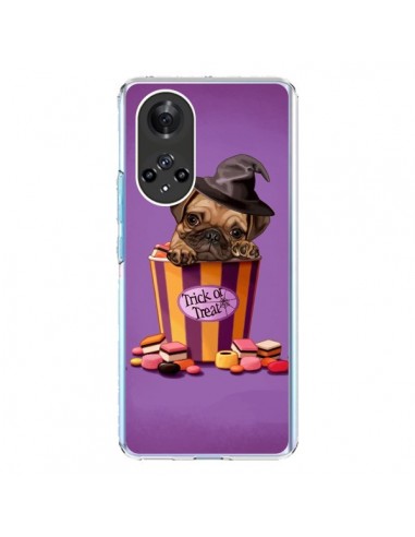 Coque Honor 50 et Huawei Nova 9 Chien Dog Halloween Sorciere Bonbon - Maryline Cazenave