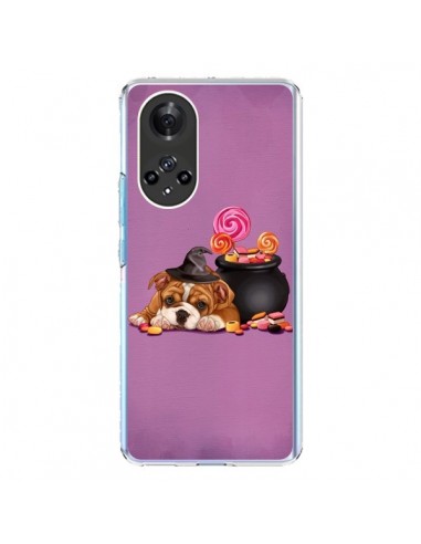 Coque Honor 50 et Huawei Nova 9 Chien Dog Halloween Sorciere Chaudron Bonbon - Maryline Cazenave