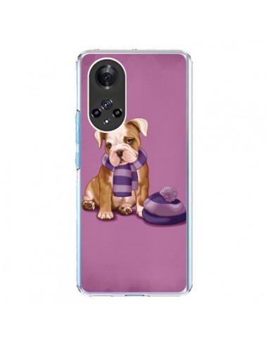 Coque Honor 50 et Huawei Nova 9 Chien Dog Echarpe Bonnet Froid Hiver - Maryline Cazenave