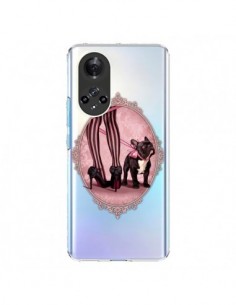 Coque Honor 50 et Huawei Nova 9 Lady Jambes Chien Bulldog...