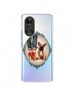 Coque Honor 50 et Huawei Nova 9 Lady Jambes Chien Bulldog...