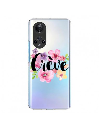 Coque Honor 50 et Huawei Nova 9 Crève Fleurs Transparente - Maryline Cazenave
