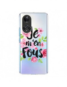 Coque Honor 50 et Huawei Nova 9 Je M'en Fous Fleurs...