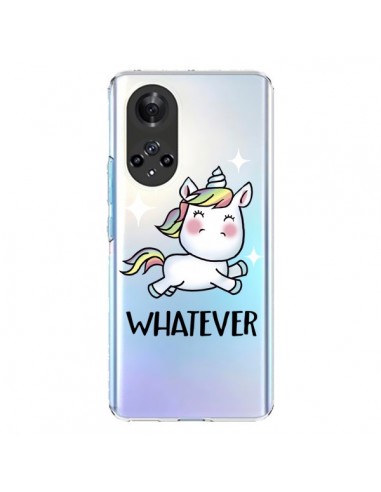 Coque Honor 50 et Huawei Nova 9 Licorne Whatever Transparente - Maryline Cazenave