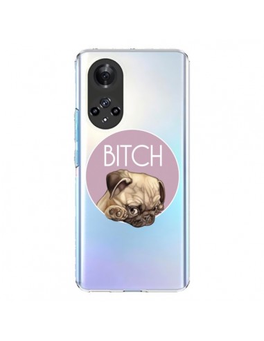 Coque Honor 50 et Huawei Nova 9 Bulldog Bitch Transparente - Maryline Cazenave