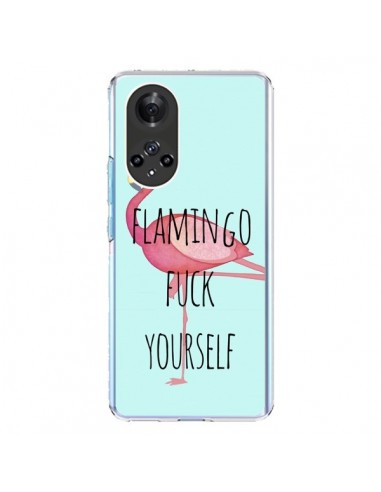 Coque Honor 50 et Huawei Nova 9 Flamingo Fuck Yourself - Maryline Cazenave