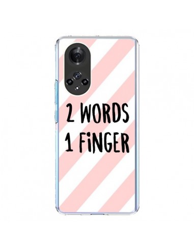 Coque Honor 50 et Huawei Nova 9 2 Words 1 Finger - Maryline Cazenave