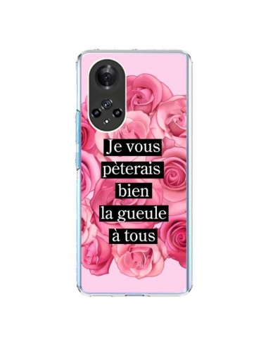 Coque Honor 50 et Huawei Nova 9 Je vous pèterais Fleurs - Maryline Cazenave