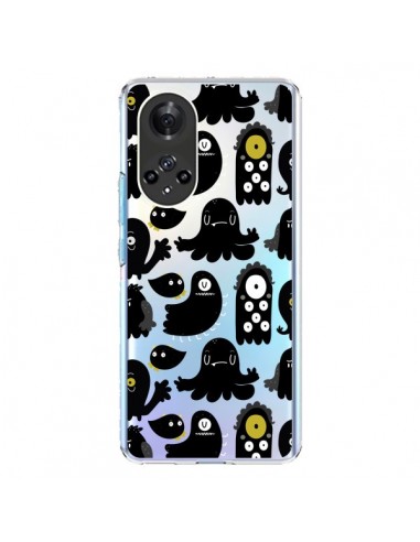 Coque Honor 50 et Huawei Nova 9 Monsters Monstres Pattern Transparente - Maria Jose Da Luz