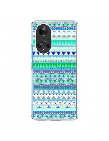 Coque Honor 50 et Huawei Nova 9 Chenoa Bleu Azteque - Monica Martinez