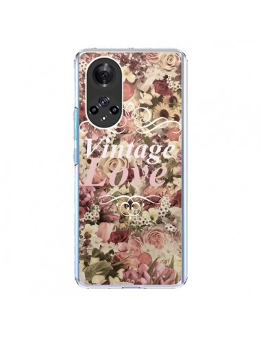 Coque Honor 50 et Huawei Nova 9 Vintage Love Flower - Monica Martinez