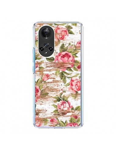 Coque Honor 50 et Huawei Nova 9 Eco Love Pattern Bois Fleur - Maximilian San