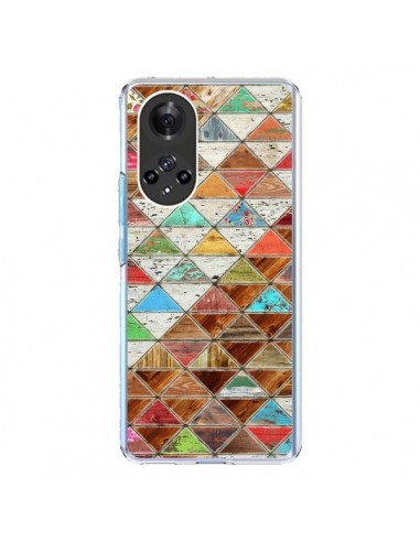 Coque Honor 50 et Huawei Nova 9 Love Pattern Triangle - Maximilian San