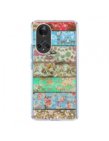 Coque Honor 50 et Huawei Nova 9 Rococo Style Bois Fleur - Maximilian San