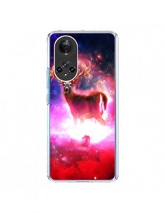 Coque Honor 50 et Huawei Nova 9 Cosmic Deer Cerf Galaxy -...