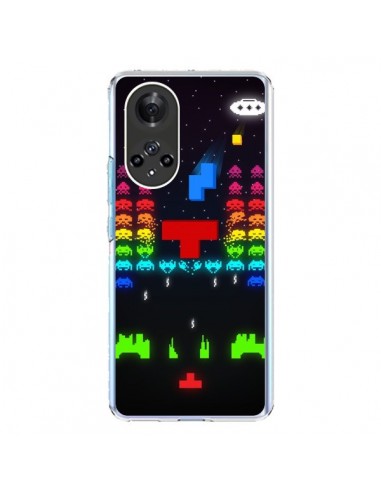 Coque Honor 50 et Huawei Nova 9 Invatris Space Invaders Tetris Jeu - Maximilian San