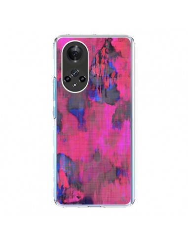 Coque Honor 50 et Huawei Nova 9 Fleurs Rose Lysergic Pink - Maximilian San