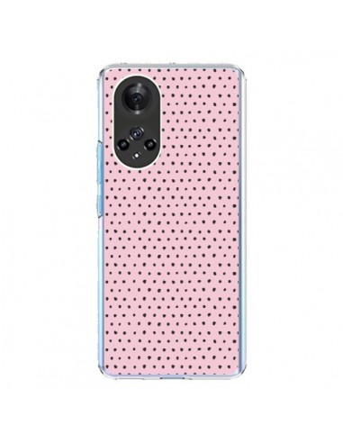 Coque Honor 50 et Huawei Nova 9 Artsy Dots Pink - Ninola Design