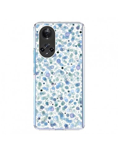 Coque Honor 50 et Huawei Nova 9 Cosmic Bubbles Blue - Ninola Design