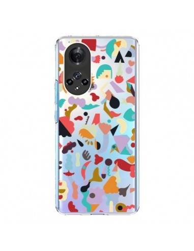 Coque Honor 50 et Huawei Nova 9 Dreamy Animal Shapes White - Ninola Design