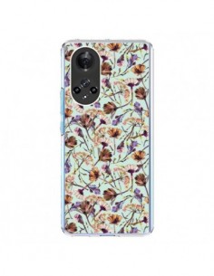 Coque Honor 50 et Huawei Nova 9 Dry Blue Flowers - Ninola...