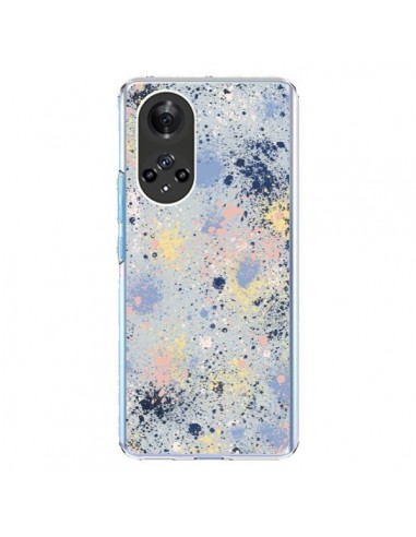 Coque Honor 50 et Huawei Nova 9 Gradient Watercolor Lines Blue - Ninola Design