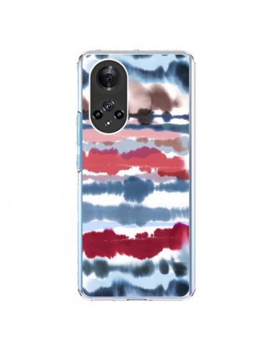 Coque Honor 50 et Huawei Nova 9 Smoky Marble Watercolor Dark - Ninola Design