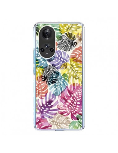 Coque Honor 50 et Huawei Nova 9 Tigers and Leopards Yellow - Ninola Design