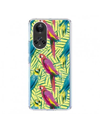Coque Honor 50 et Huawei Nova 9 Tropical Monstera Leaves Multicolored - Ninola Design