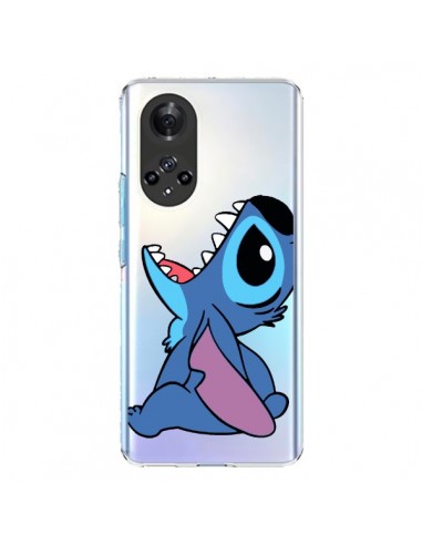 Coque Honor 50 et Huawei Nova 9 Stitch de Lilo et Stitch Transparente