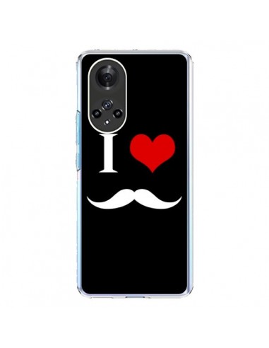 Coque Honor 50 et Huawei Nova 9 I Love Moustache - Nico