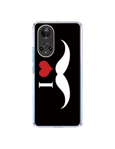 Coque Honor 50 et Huawei Nova 9 I Love Moustache - Nico