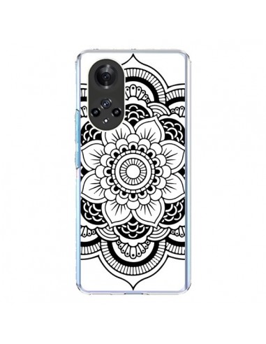 Coque Honor 50 et Huawei Nova 9 Mandala Noir Azteque - Nico