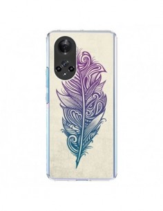 Coque Honor 50 et Huawei Nova 9 Feather Plume Arc En Ciel...