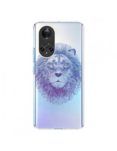 Coque Honor 50 et Huawei Nova 9 Lion Animal Transparente - Rachel Caldwell